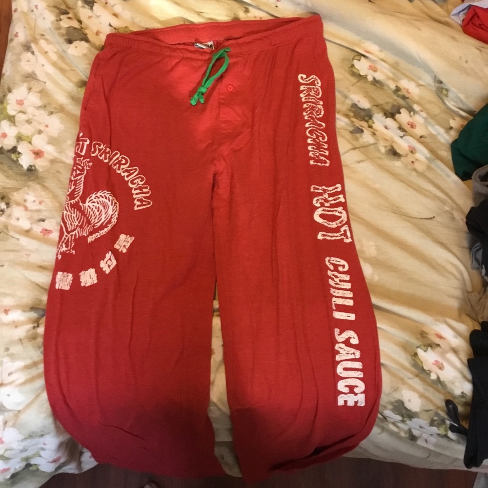 Men’s sriracha sleep pants
